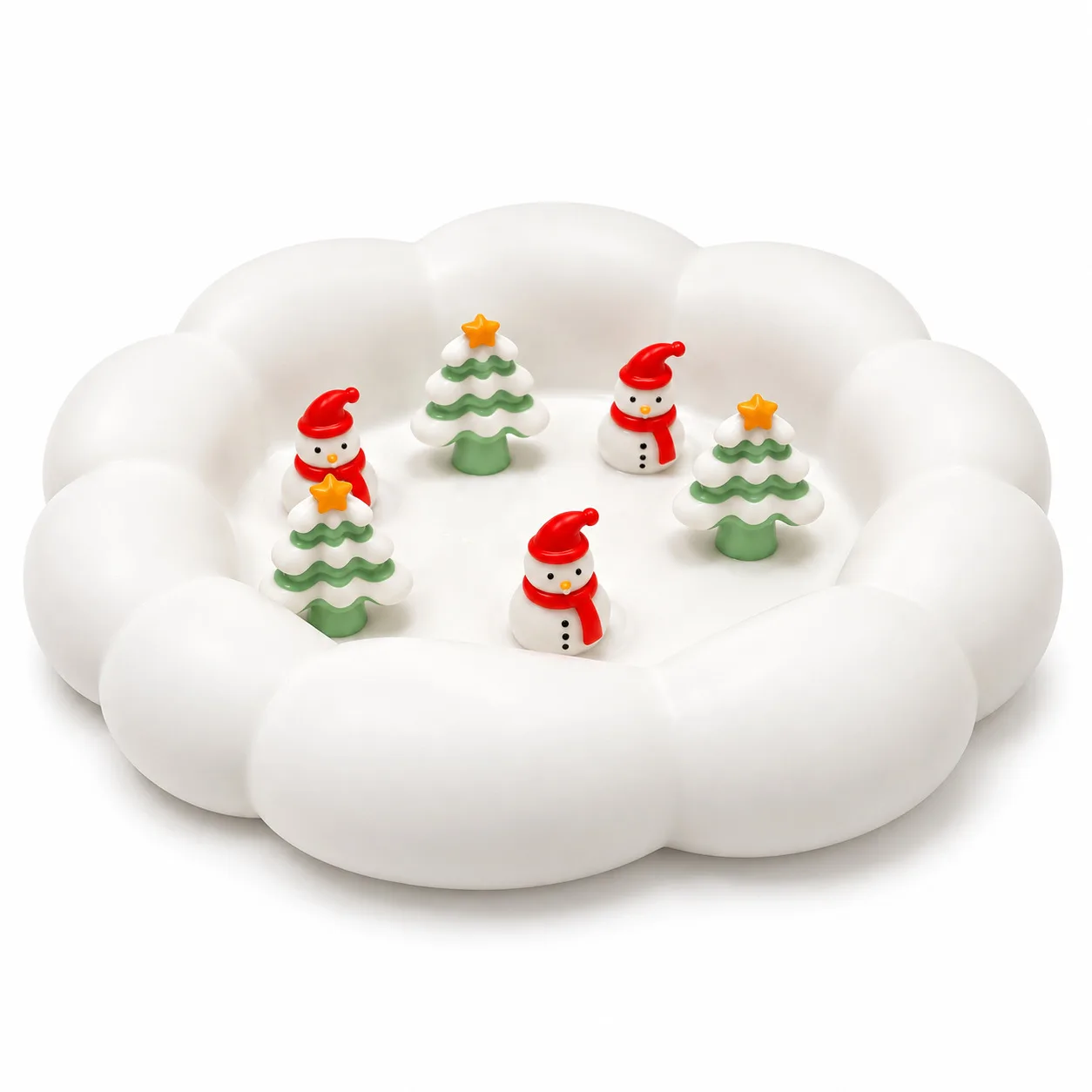 Christmas Dog Lick Mat - Silicone Slow Feeder Pad for Pets - detail view 4