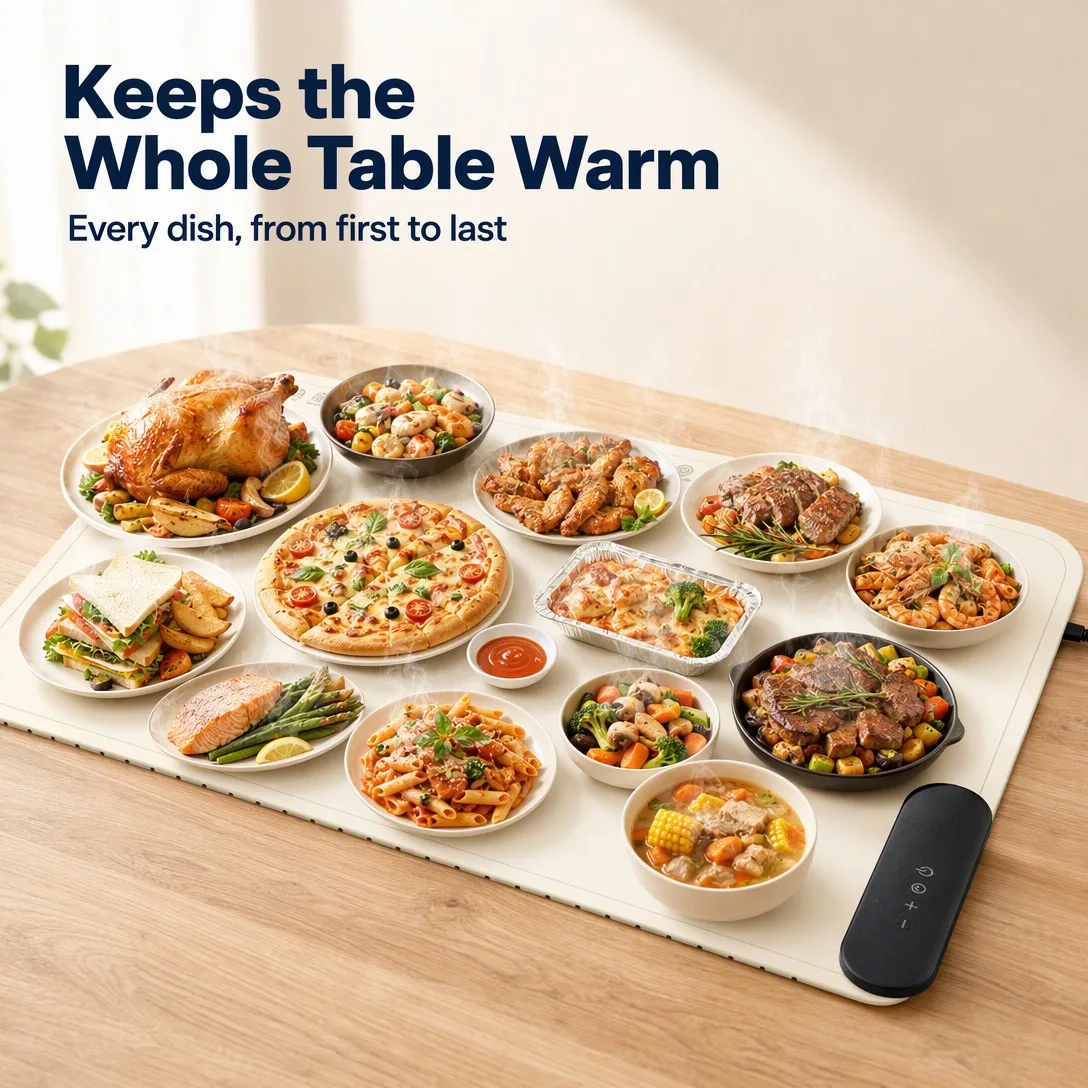 Roll Up Electric Warming Mat - Large with Temperature Control - custom silicone manufacturer