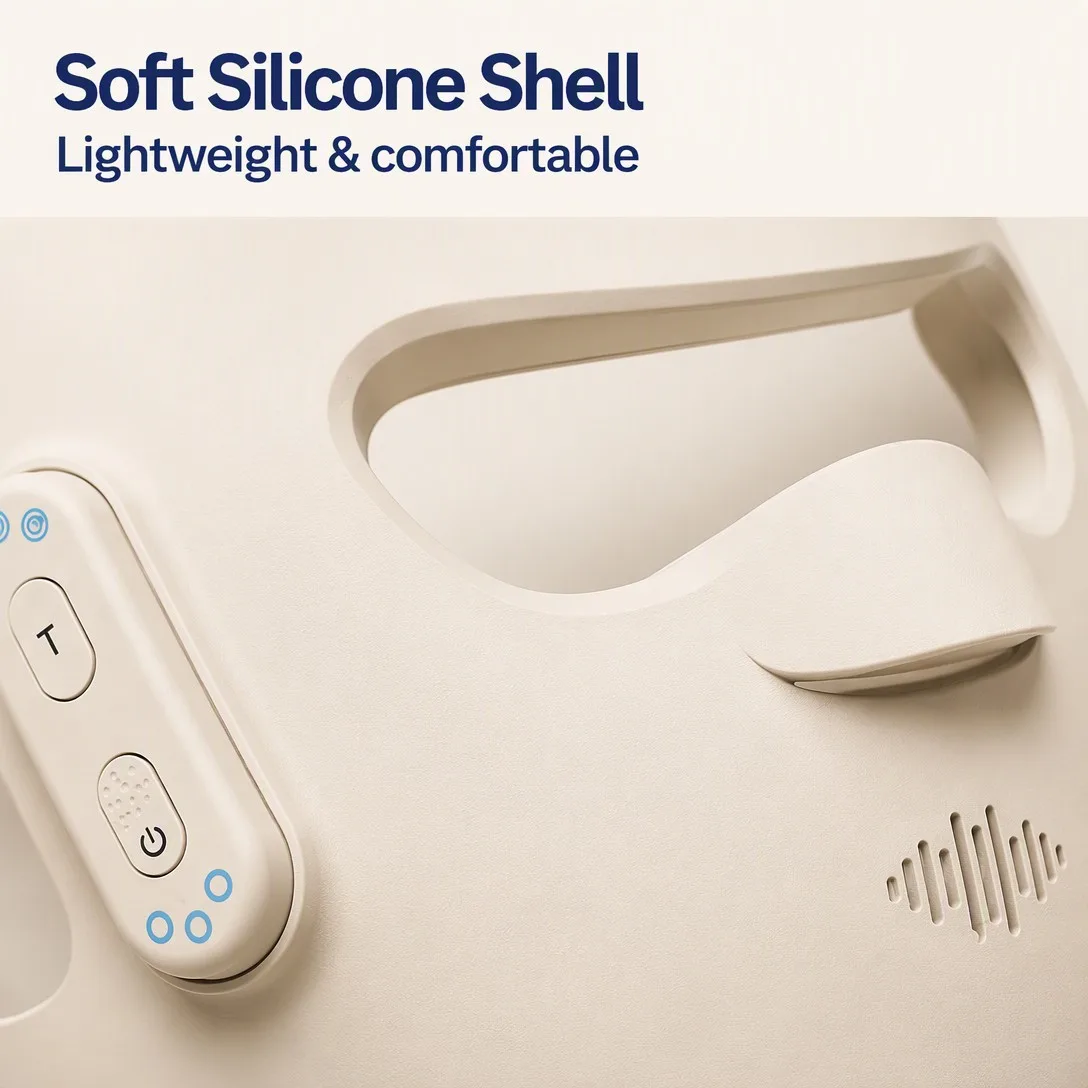 Cordless LED Face Mask - Wireless Red Light Therapy Device - detail view 4