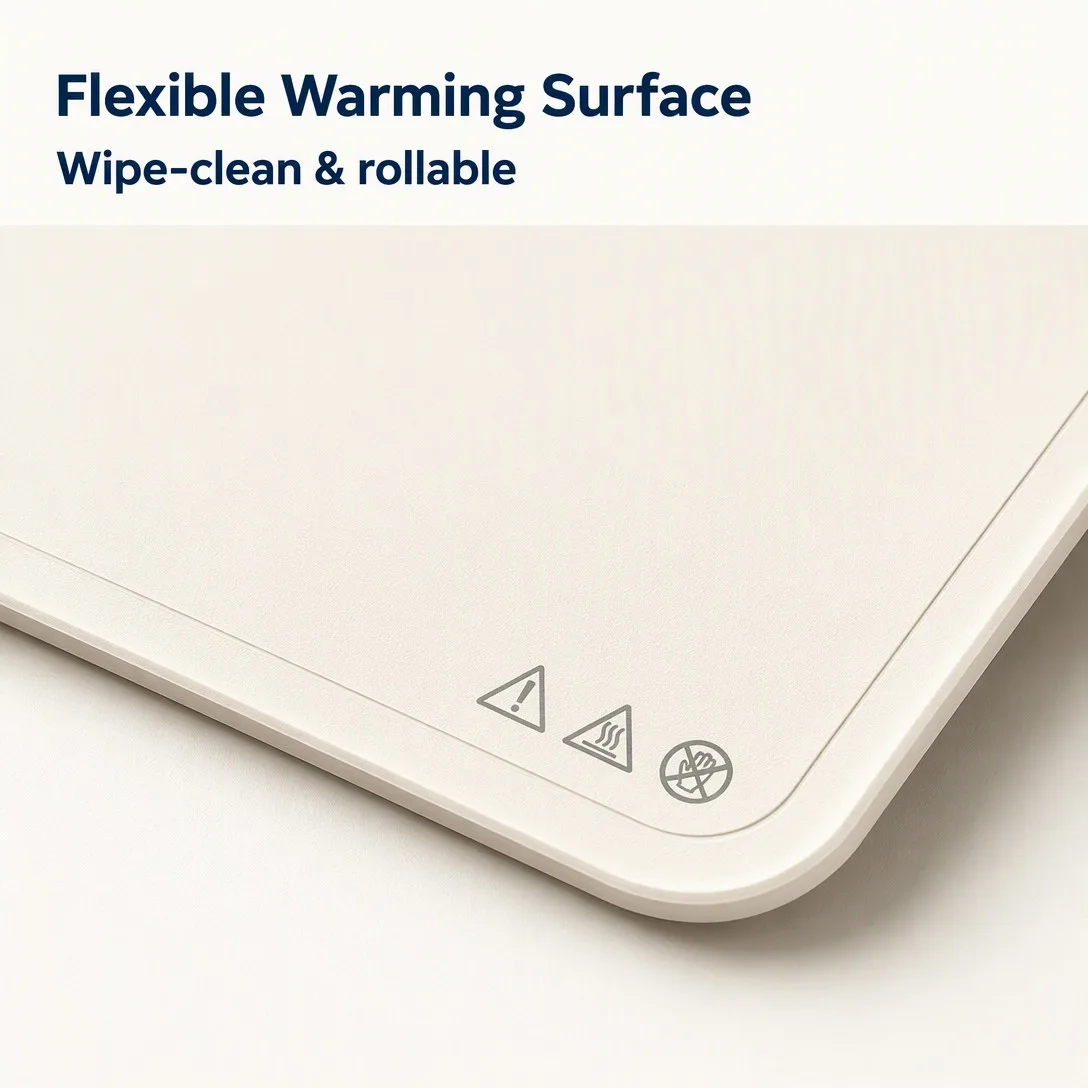 Roll Up Electric Warming Mat - Large with Temperature Control - detail view 2