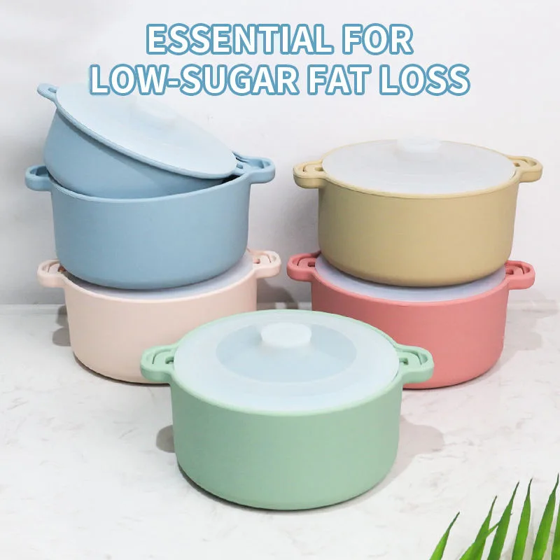 BPA-Free Eco-Friendly Silicone Microwave Steamer Lazy Food Steamer Bowl for Vegetables and Cooker Pot - Silicone microwave steamer P - detail view 4