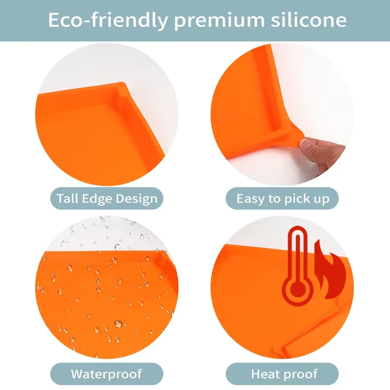 New Arrivals Silicone Protective Mat Cover BBQ Food Grade Protective Grill Cover for Blackstone - detail view 8