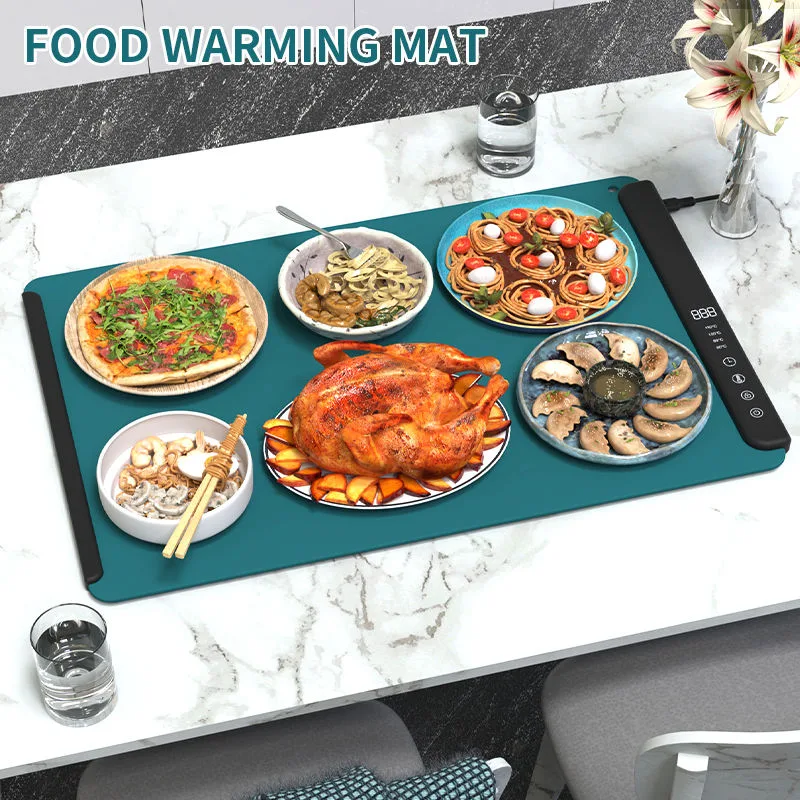 2026 New Arrivals Silicone Heat Pad Flexible Folding Kitchen Food Warmers Food Warming Mat - detail view 2