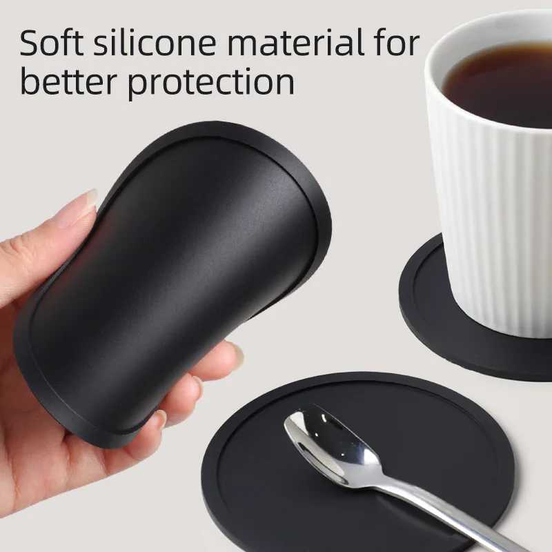 Waterproof Soft Non-Slip Silicone Drink Coasters Cup Pad Mat for Tabletop Protection Customize Silicon Mat - detail view 7