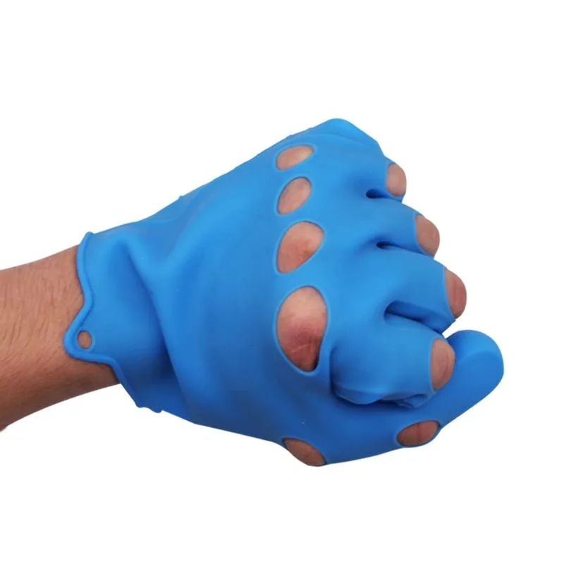 Silicone Pet Bathing Glove Hair Remover Brush Cat and Dog Pet Grooming Massage Bathing Glove - detail view 3