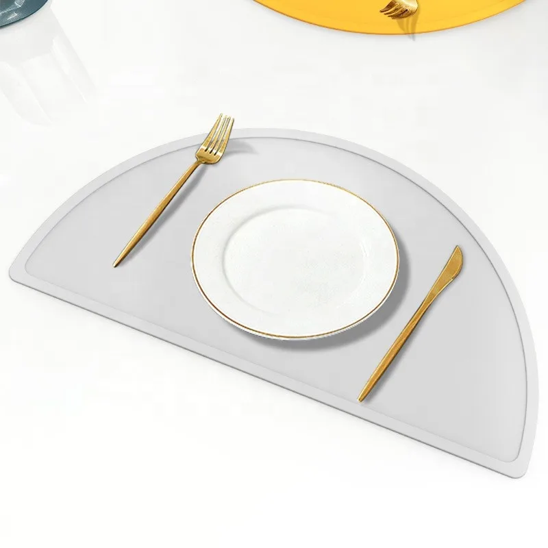 Bpa Free Reusable Portable Children Dining Food Mat Non-slip Baby Place Mat Waterproof Silicone Placemats for Kids - detail view 8