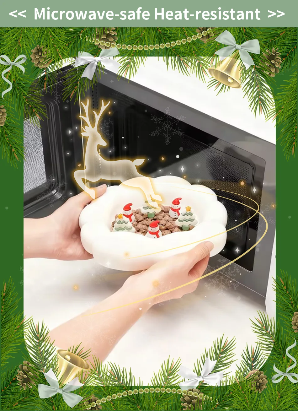Top Rankings Christmas Pet Dog Lick Mat Slow Feeding Bowl Ready to Ship Slow Feeder Silicone Lick Pad - detail view 7