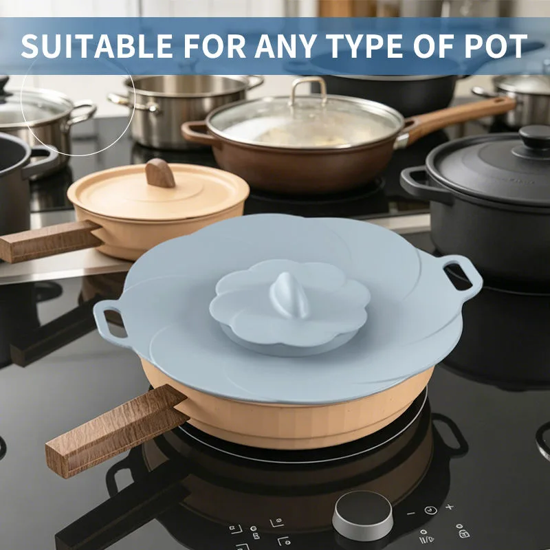 Silicone Lids for Pots, Pans, Cups, Set of Silicone Lids for Food Bowl Covers Food Storage BPA Free Silicone Bowl Covers - detail view 2