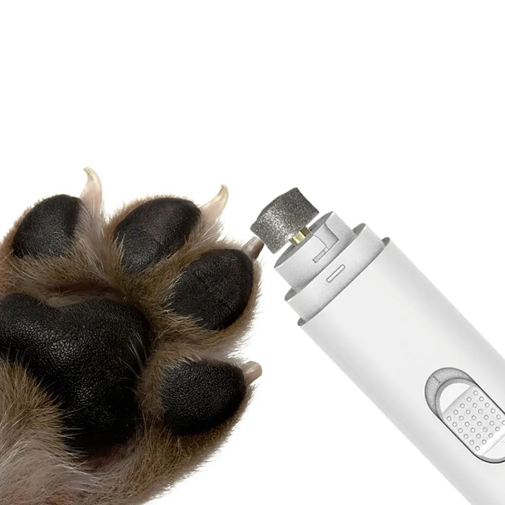 Electric Pet Nail Grinder Safe Noiseless Pet Nail Clipper Car Hotel Outdoor USB Rechargeable Pet Nail Grinder - detail view 8
