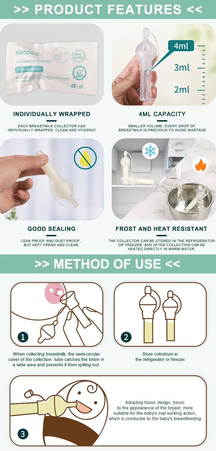 Multifunctional Hands Free Wearable Breast Pump Tube Breast Pump Portable Mama Manual Breast Milk Saver Collector Direct Feeding - detail view 8