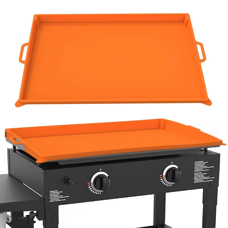 New Arrivals Silicone Protective Mat Cover BBQ Food Grade Protective Grill Cover for Blackstone - detail view 6