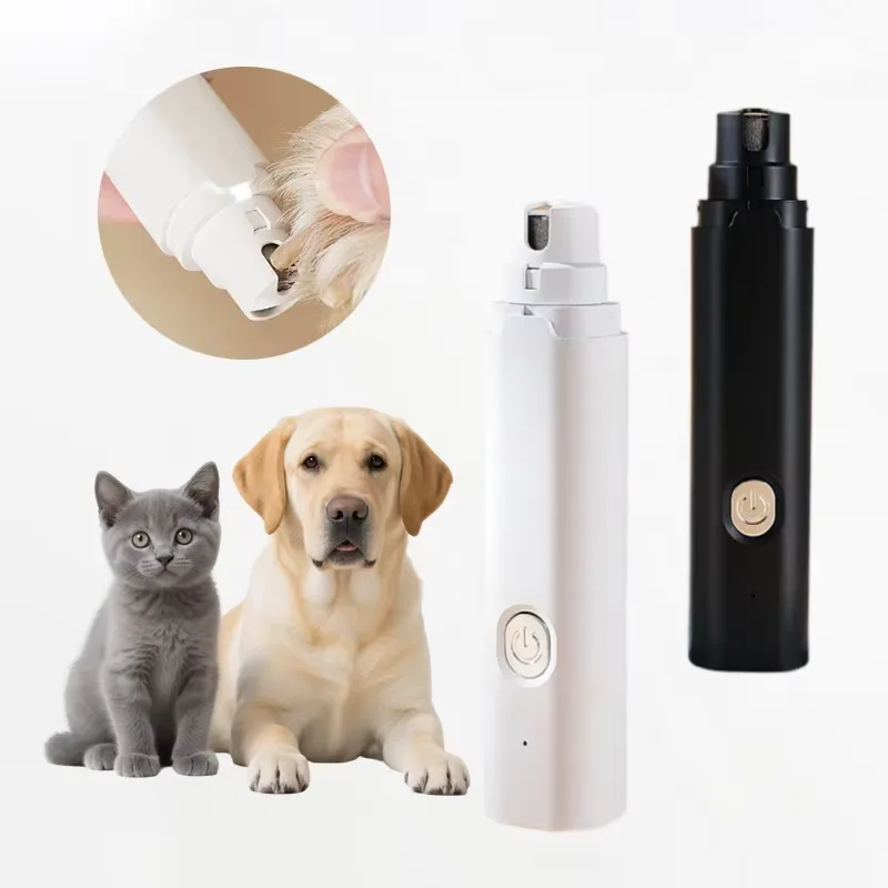 2026 Rechargeable USB Dog Nail Clippers ABS Quiet Pet Nail Grooming Trimmer Feature Portable Cat Paws Paws - custom silicone manufacturer