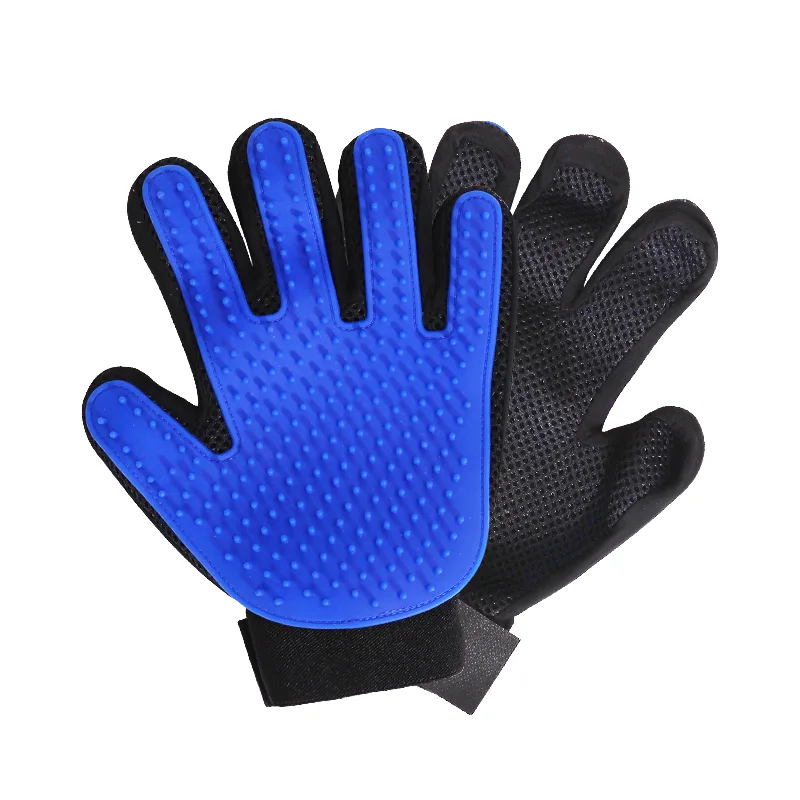 Silicone Pet Grooming Glove - Hair Removal & Massage - detail view 4