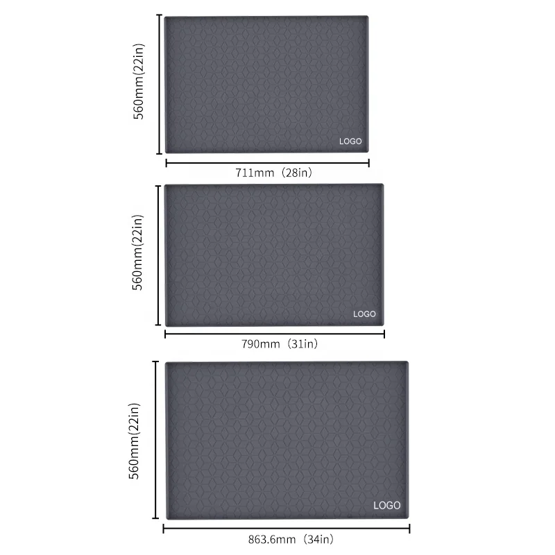 Silicone Under Sink Mat - Waterproof, Anti-Slip, Washable - detail view 5